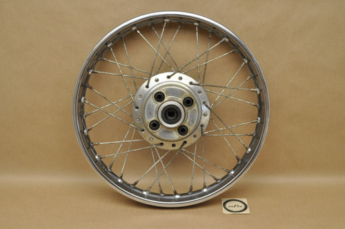 Vtg OEM Honda CL125 A SS125 A Rear Wheel Rim Hub Spoke Assembly 42701-243-000