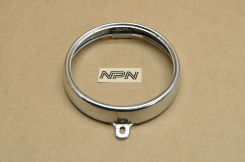 Vintage OEM Honda Z50 K3-1978 Mini Trail 50 Head Light Bezel Ring Rim 33101-028-013