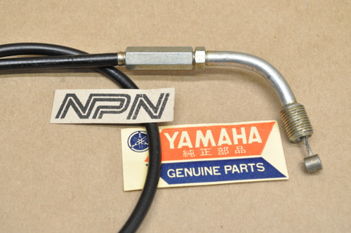 NOS Yamaha 1966-67 YL1 Lower Throttle Cable 132-26311-01