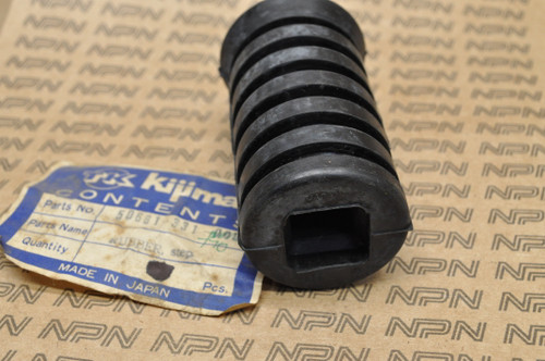 NOS Honda MT250 SL100 SL70 ST90 XL70 Z50 TK Foot Peg Rubber 50661-331-770
