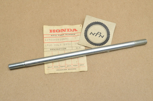 NOS Honda C200 CA200 CT200 Crank Case Cylinder Stud Bolt 92700-08188-30