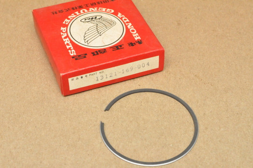 NOS Honda 1980 CR80 R Single Piston Ring Standard Size 13121-169-004