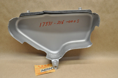 NOS Honda CB160 CL160 Silver Left Air Cleaner Filter Side Cover 17331-216-000