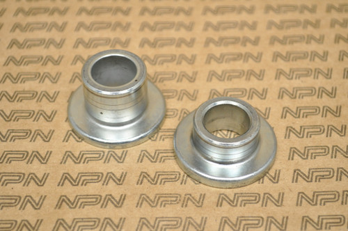 Vtg OEM Honda XR650 L Rear Wheel Axle Side Collar Spacer Set 42312-MY6-670