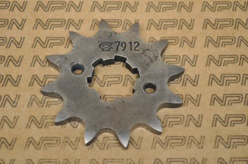 NOS Honda SL350 XL250 Circle Ind Front Drive Chain Sprocket 12T 23801-329-000