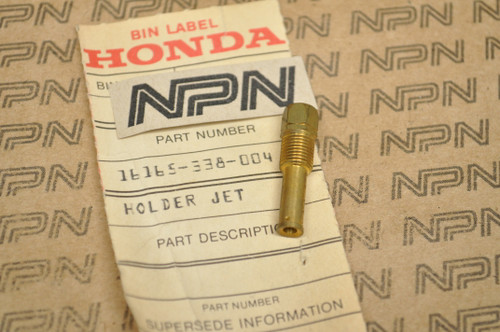 NOS Honda CB175 K6-K7 CL175 K6-K7 Carburetor Needle Jet Holder 16165-338-004