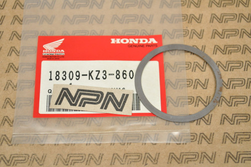 NOS Honda 1992-94 CR250 R Muffler Exhaust Chamber Sealing Gasket 18309-KZ3-860