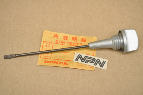 NOS Honda CM91 CT90 S90 Engine Oil Level Dip Stick Gauge 15650-028-305