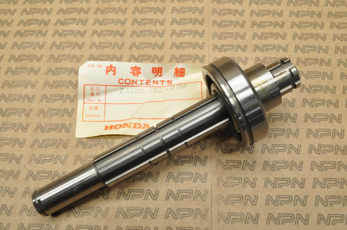 NOS Honda XL175 K0-1977 Transmission Counter Shaft 23220-362-000