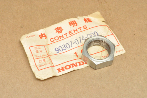 NOS Honda SL90 Rear Axle Sleeve Nut 90307-074-000