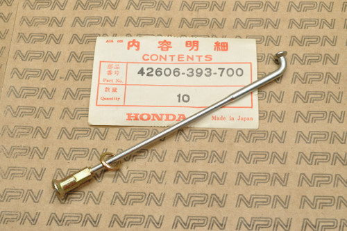 NOS Honda CB750 A GL1000 Gold Wing Wheel Spoke & Nipple Set 42606-393-700