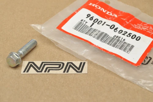 NOS Honda ATC250 CB450 CR250 CT70 VF750 VT500 XL350 Z50 Bolt 96001-06025-00