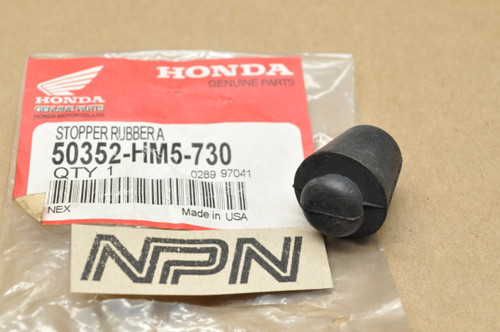 NOS Honda TRX300 TRX400 TRX450 TRX500 Fourtrax Stopper Rubber 50352-HM5-730