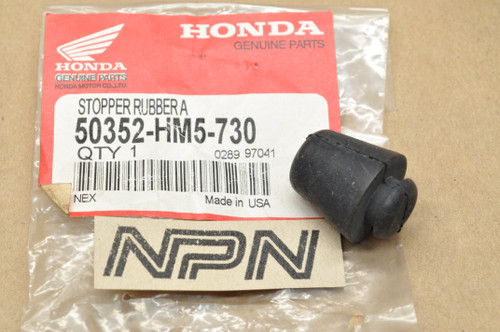 NOS Honda TRX300 TRX400 TRX450 TRX500 Fourtrax Stopper Rubber 50352-HM5-730
