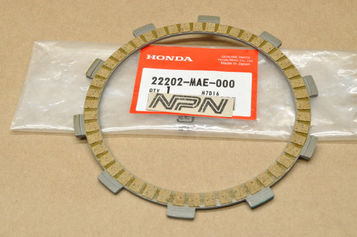 NOS Honda CB900 CBR600 CBR900 VT600 VT750 Clutch Friction Disk B 22202-MAE-000