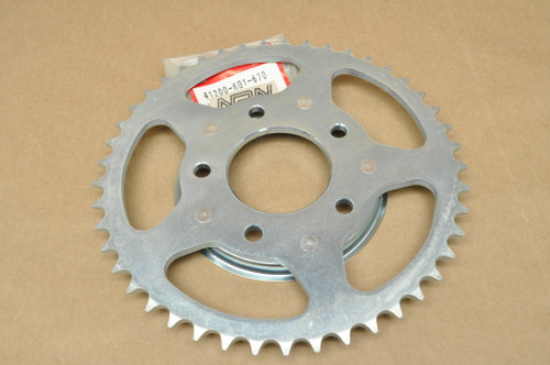 NOS Honda 1983-84 XL200 R Rear Final Drive Sprocket 45T 41200-KG1-670