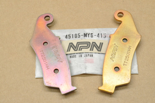 NOS Honda CR125 R CR500 R XR650 Front Brake Caliper Pad Set 45105-MY6-415