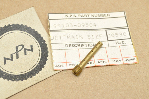 NOS Honda C100 CA100 Cub Carburetor Main Jet #95 99103-09504