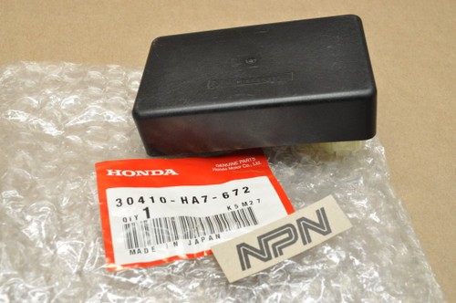 NOS Honda 1986-87 TRX350 Fourtrax CDI Box Ignition Control Module 30410-HA7-672
