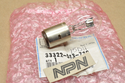 NOS Honda 1986-87 XR200 R XR250 R Head Light Bulb 12V 35/35W 33322-533-730