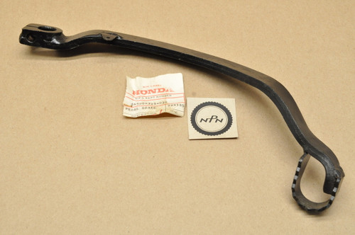 NOS Honda XL250 K0 Rear Brake Pedal Lever Arm 46500-329-020