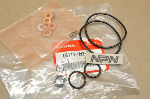 NEW OEM Honda TRX500 Fourtrax Carburetor Washer O-Ring Kit 06114-HN2-000
