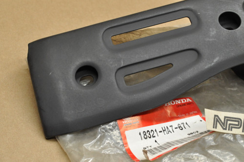 NOS Honda 1986-87 TRX350 87-89 TRX350D Exhaust Muffler Heat Shield 18321-HA7-671