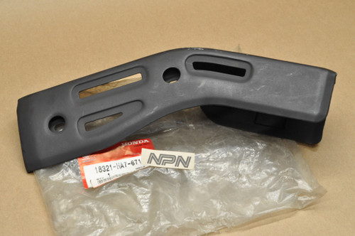 NOS Honda 1986-87 TRX350 87-89 TRX350D Exhaust Muffler Heat Shield 18321-HA7-671