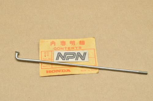 NOS Honda C70 C100 C102 C110 C200 CL70 CT200 CT90 S65 Rear Spoke B 42638-001-020