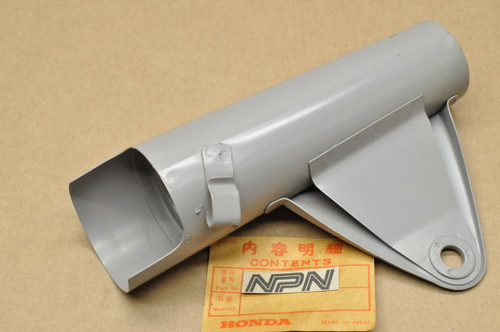 NOS Honda CL350 K1 Left Fork Ear Head Light Stay Bracket Cover 51606-290-672 Z