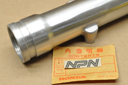 NOS Honda 1976-78 CB125 S Right Front Fork Lower Case Pipe Leg Tube 51420-383-671