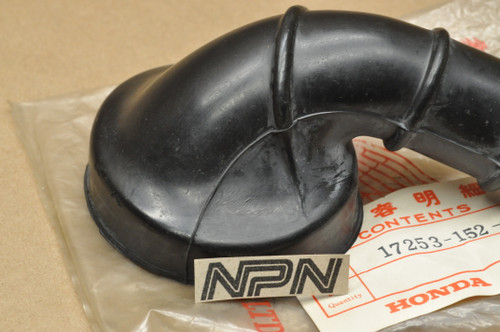 NOS Honda 1977-79 XL75 77-78 XR75 Air Filter Connecting Tube Boot 17253-152-000
