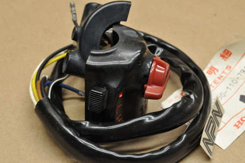 NOS Honda SL100 K3 SL125 K2 XL100 Run Stop Off Kill Light Switch 35250-110-791