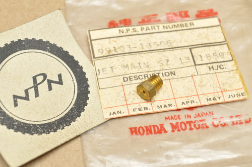 NOS Honda S90 Carburetor Main Jet #135 99103-13505