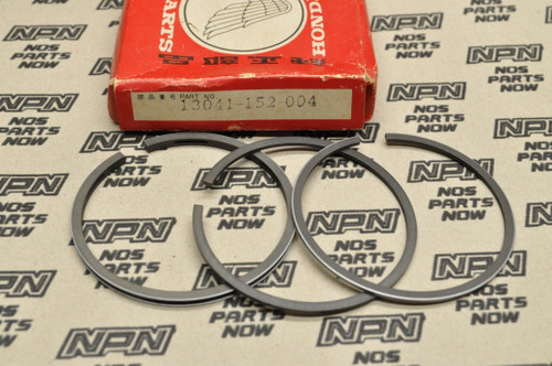 NOS Honda 1977-78 XL75 XR75 .75 Oversize Piston Rings for 1 Piston 13041-152-004
