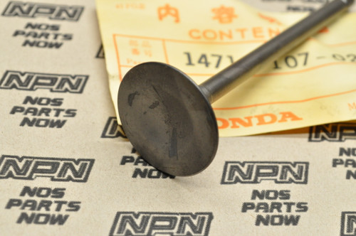 NOS Honda CB100 CB500 CL100 CL125 SL100 SL125 XL100 Intake Valve 14711-107-020