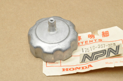 NOS Honda CR125 M MT125 MT125R MT250 TL250 Gas Fuel Tank Cap 17510-357-000