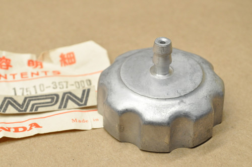 NOS Honda CR125 M MT125 MT125R MT250 TL250 Gas Fuel Tank Cap 17510-357-000