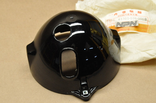 NOS Honda CB100 CB125 S CL100 S CL125 S Black Head Light Bucket 61301-105-000 B