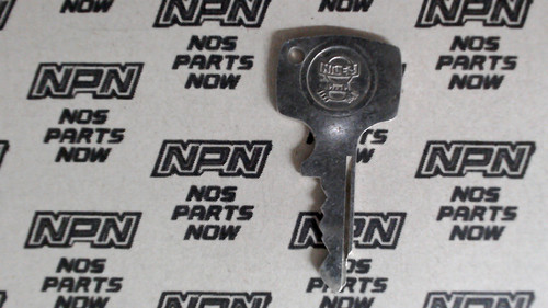 NOS Honda OEM Ignition Switch & Lock Key Ward Cut Single Groove NA8224