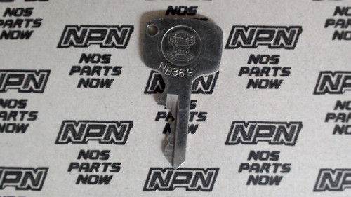 NOS Honda OEM Ignition Switch & Lock Key Single Groove NB369