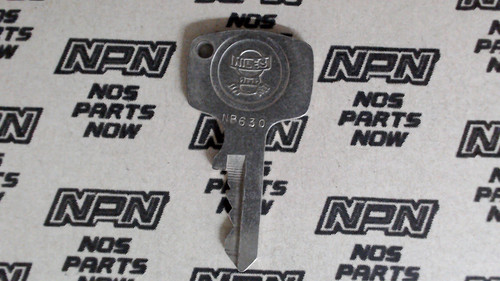NOS Honda OEM Ignition Switch & Lock Key Single Groove NB630
