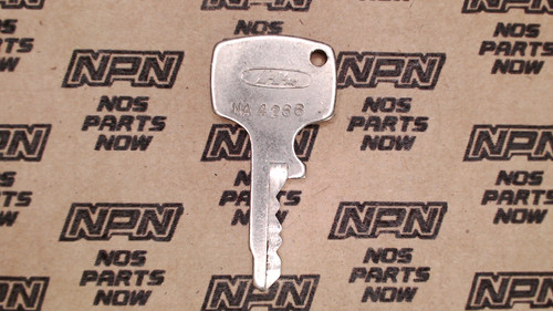 NOS Honda OEM Ignition Switch & Lock Key Ward Cut Single Groove NA4266
