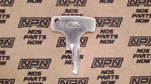NOS Honda OEM Ignition Switch & Lock Key Ward Cut Single Groove T4346