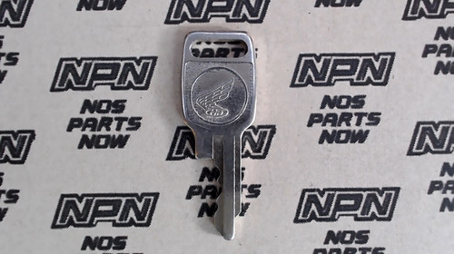 NOS Honda OEM Ignition Switch & Lock Key Ward Cut Single Groove T4564