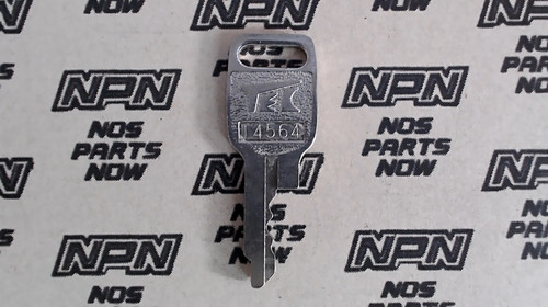 NOS Honda OEM Ignition Switch & Lock Key Ward Cut Single Groove T4564