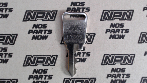 NOS Honda OEM Ignition Switch & Lock Key Single Groove H7809