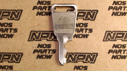 NOS Honda OEM Ignition Switch & Lock Key Single Groove H7808