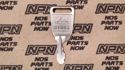 NOS Honda OEM Ignition Switch & Lock Key Double Groove H1023