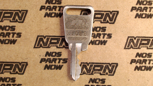 NOS Honda OEM Ignition Switch & Lock Key Double Groove H7089